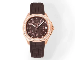 KM Factory Patek Philippe Aquanaut Luce 5268R Rose Gold Brown – Premium Replica Watch Super Clone Edition