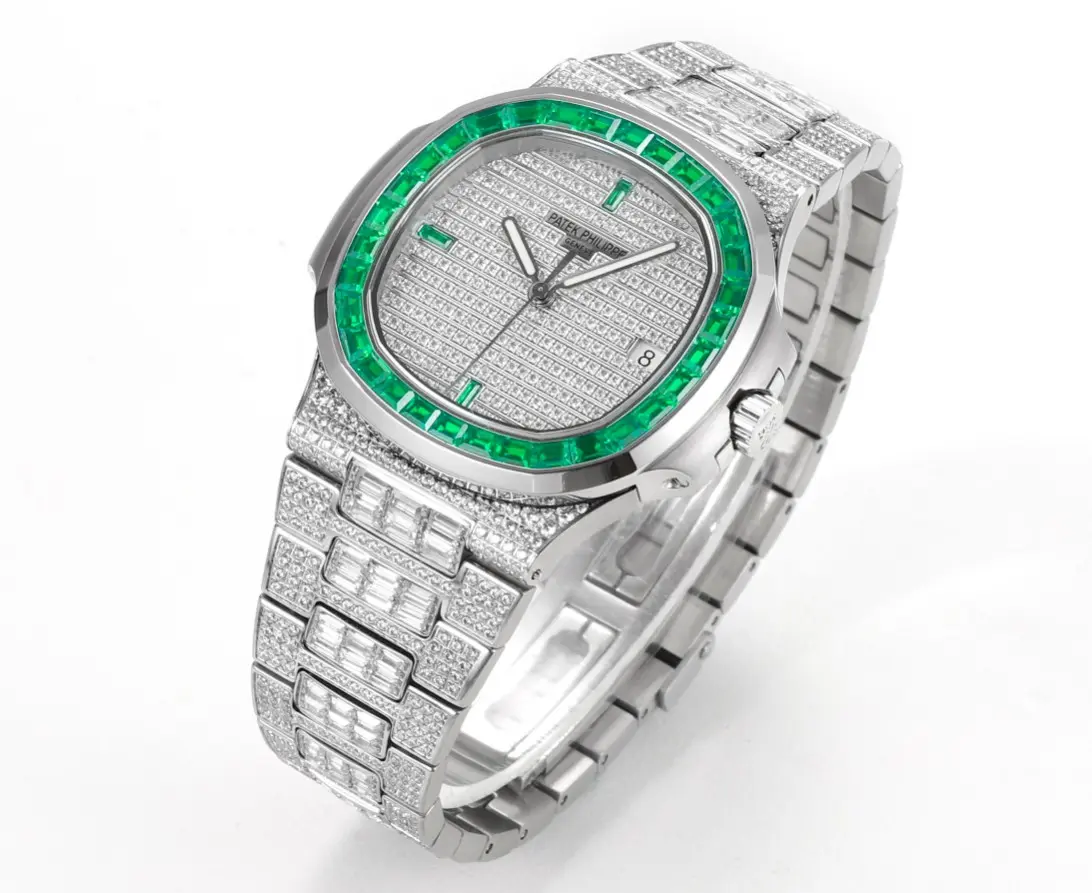 KM Factory Patek Philippe Nautilus 5719 Platinum Super Clone Replica Watch - 图片 2