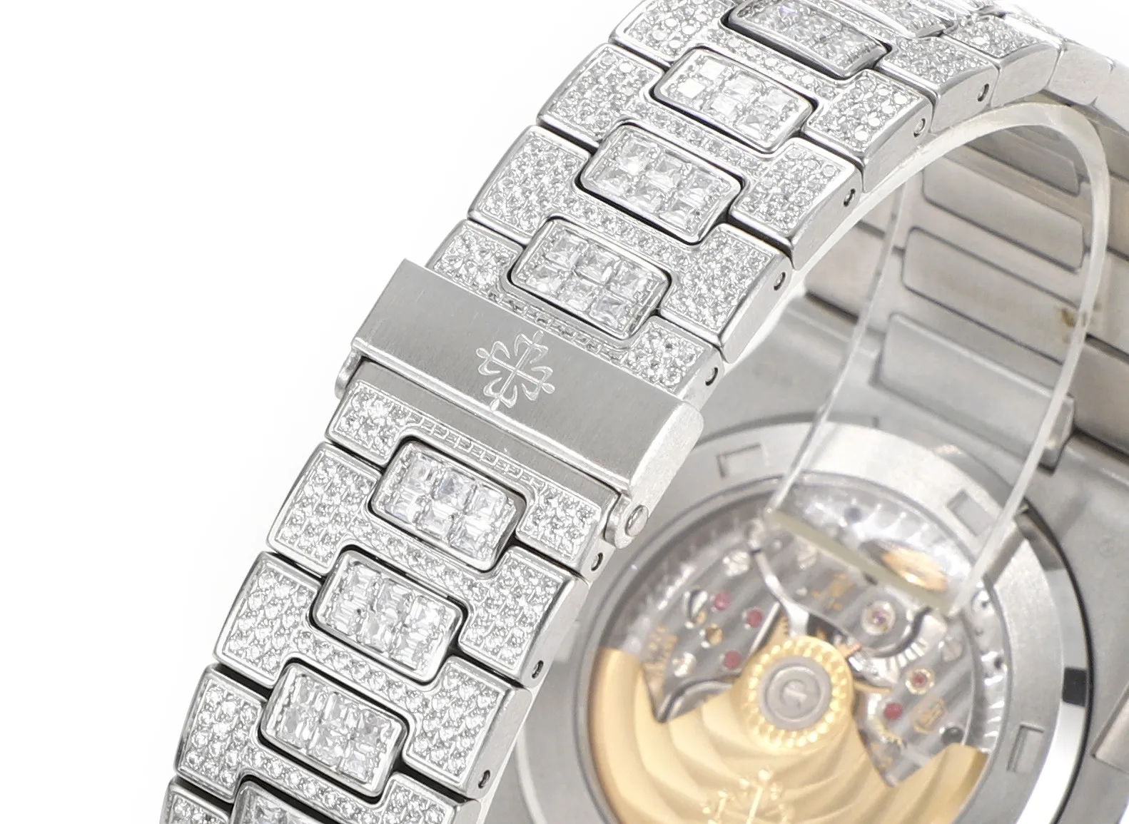 KM Factory Patek Philippe Nautilus 5719 Platinum Super Clone Replica Watch - 图片 9