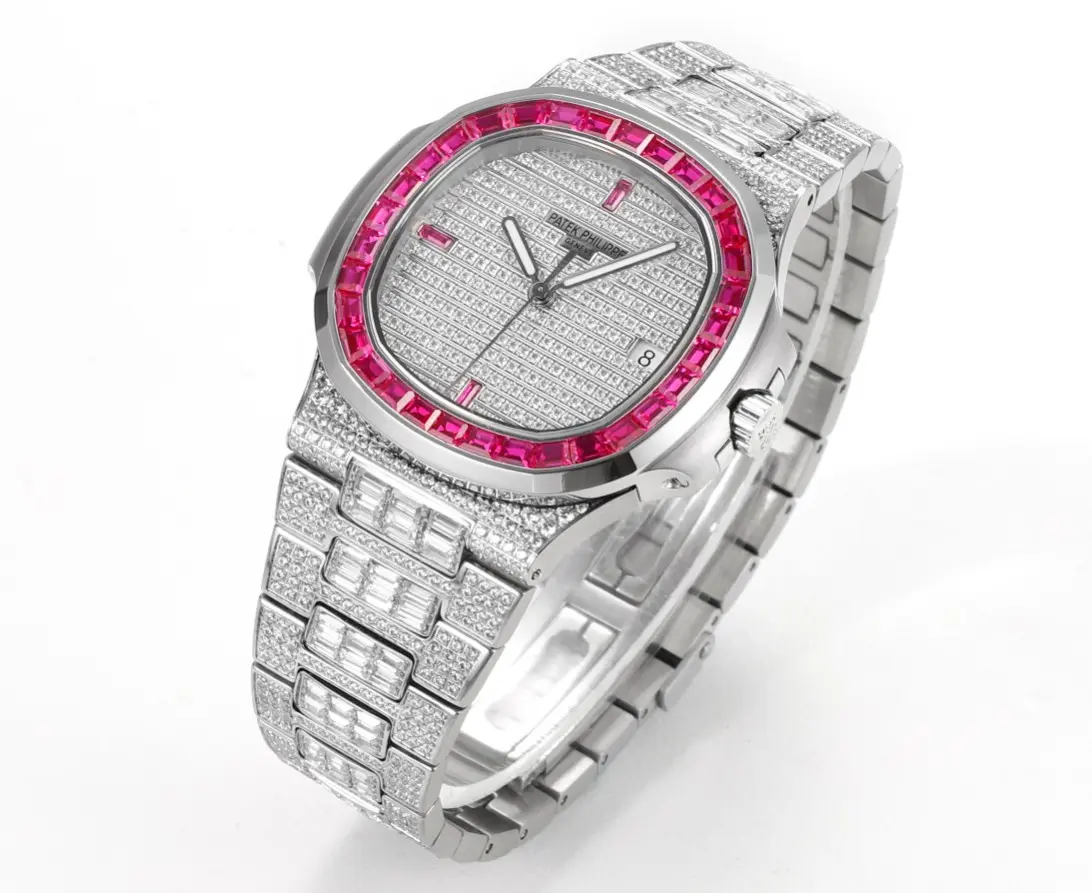 KM Factory Patek Philippe Nautilus 5719 White Gold Super Clone Replica Watch - 图片 2