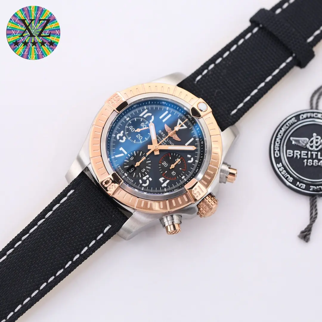KOR Factory Breitling Avenger B01 Chronograph Blue Dial – Premium Super Clone Watch - 图片 3