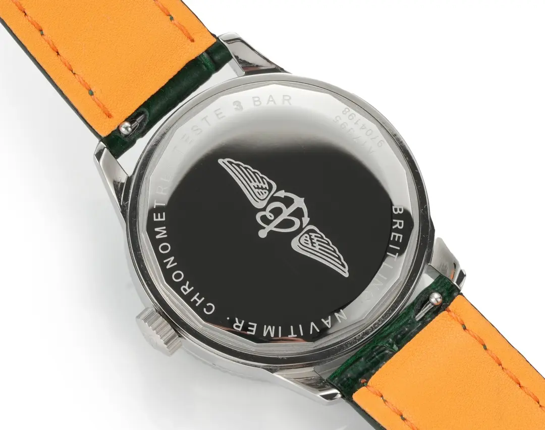 KOR Factory Breitling Navitimer Automatic Green Leather – Super Clone Watch - 图片 9