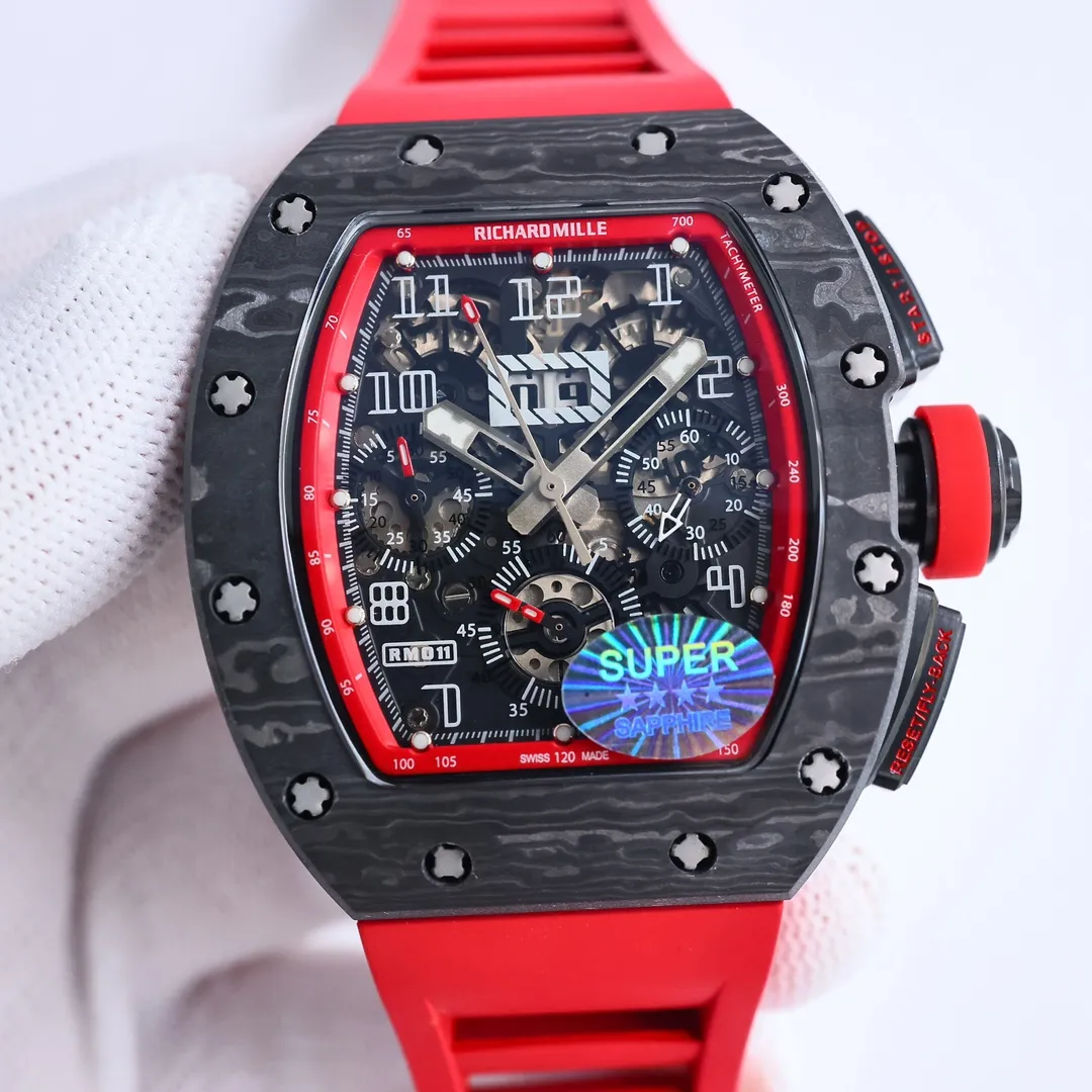 KV Factory Richard Mille RM011-FM Red Chronograph Super Clone Watch – Premium Replica Richard Mille - 图片 2