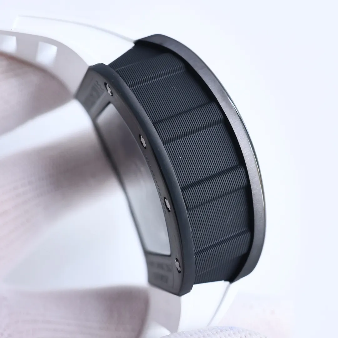 KV Factory Richard Mille RM011-FM White Strap Super Clone Watch – Premium Replica Richard Mille - 图片 6