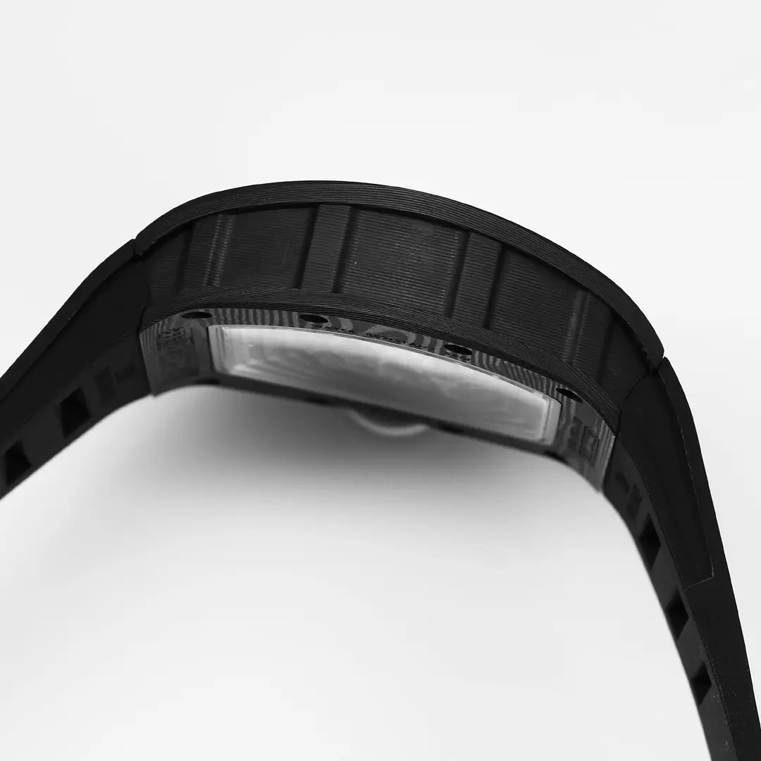KV Factory Richard Mille RM055 Carbon Fiber Black Rubber Super Clone Luxury Watch - 图片 4