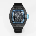 KV Factory Richard Mille RM055 Carbon Fiber Black Super Clone Luxury Watch