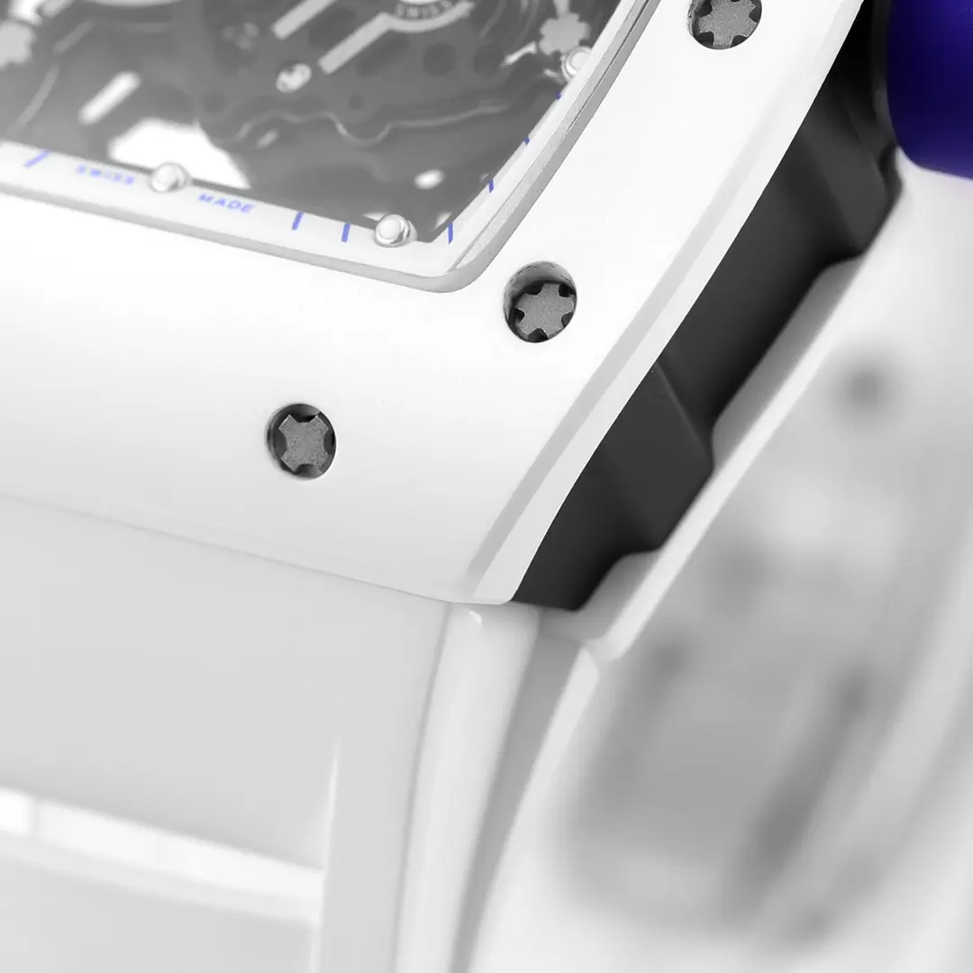 KV Factory Richard Mille White Ceramic Super Clone Watch – Premium Replica Richard Mille Watch - 图片 4