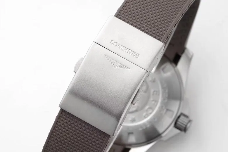 KY Factory Longines Conquest Grey Dial Rubber Strap – Best Super Clone Watch - 图片 8