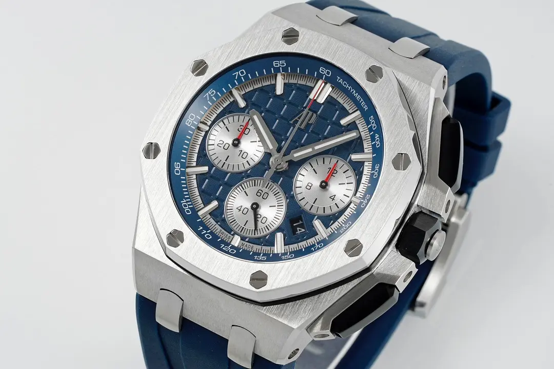 KZ Factory Audemars Piguet Royal Oak Offshore 26420 Blue Super Clone Watch – Premium Replica - 图片 3