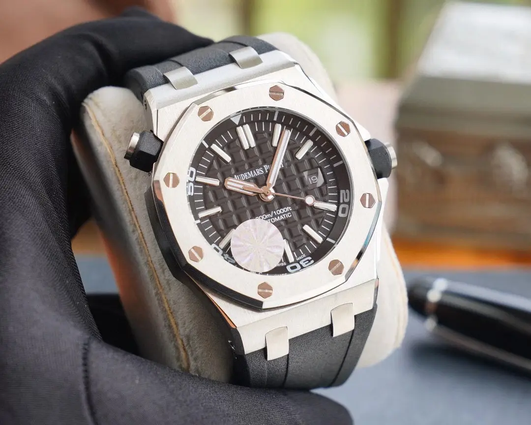 KZ Factory Audemars Piguet Royal Oak Offshore Super Clone Watch Silver – Premium Replica - 图片 6