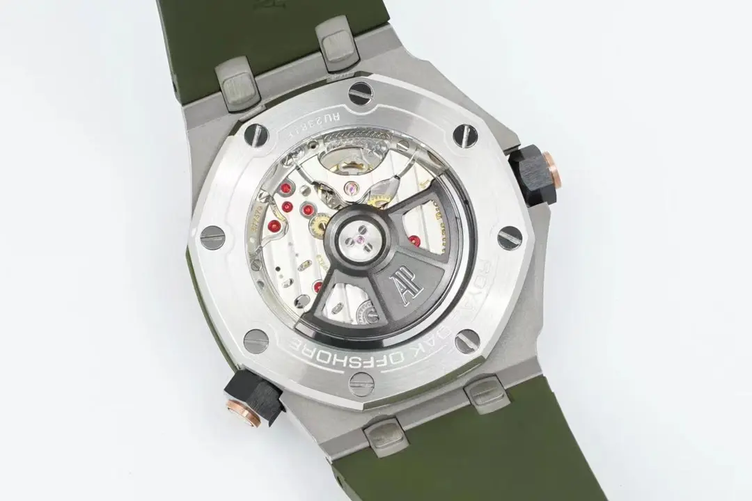 KZ Factory BF Offshore Diver Watch 15720 Green Rubber – Super Clone Watches Edition - 图片 4