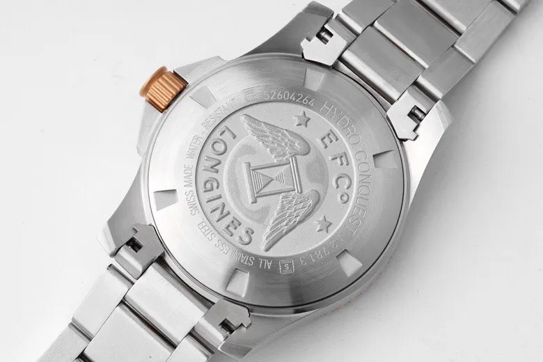 KZ Factory Longines Conquest Black Dial Two Tone Super Clone Watch – Best Replica Quality - 图片 7