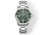 KZ Factory Longines Conquest Green Dial Steel Watch – Premium Super Clone Design