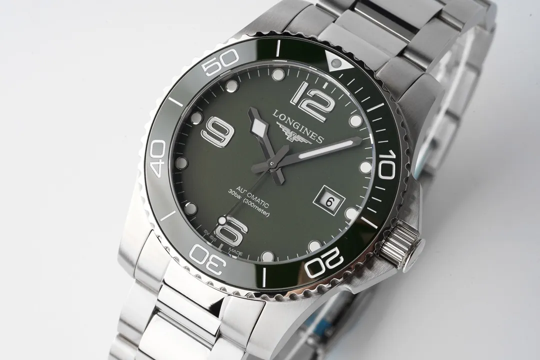 KZ Factory Longines Conquest Green Dial Steel Watch – Super Clone Watch - 图片 3