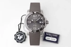 KZ Factory Longines Conquest Grey Dial Rubber Strap – Best Super Clone Watch
