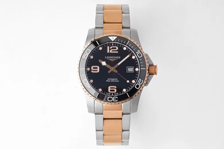 ZF Factory Longines Conquest Black Dial Two Tone Super Clone Watch – Best Replica Quality
