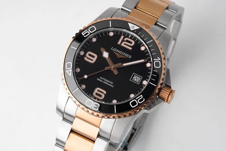 ZF Factory Longines Conquest Black Dial Two Tone Super Clone Watch – Best Replica Quality - 图片 3