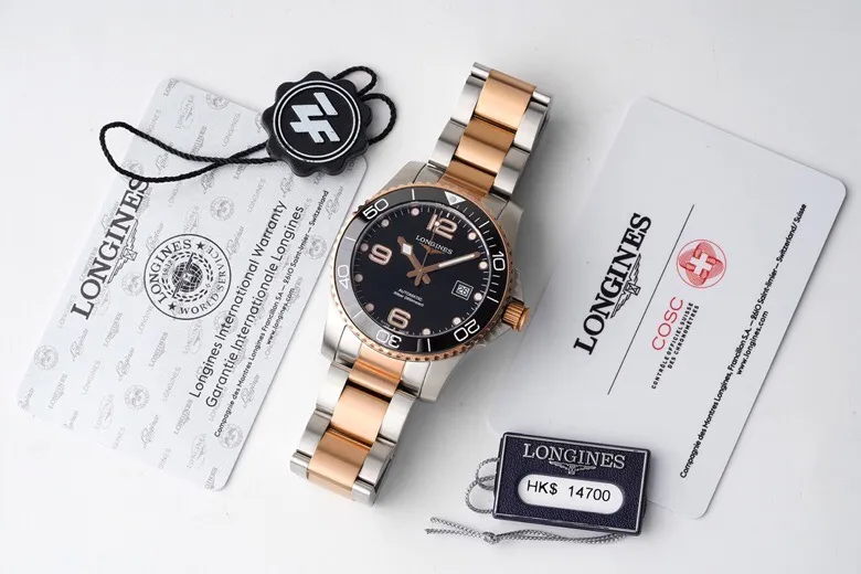 ZF Factory Longines Conquest Black Dial Two Tone Super Clone Watch – Best Replica Quality - 图片 9