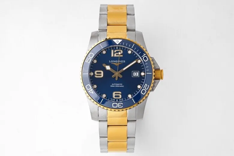 ZF Factory Longines Conquest Diver Watch Gold Bezel Steel – Best Super Clone Edition