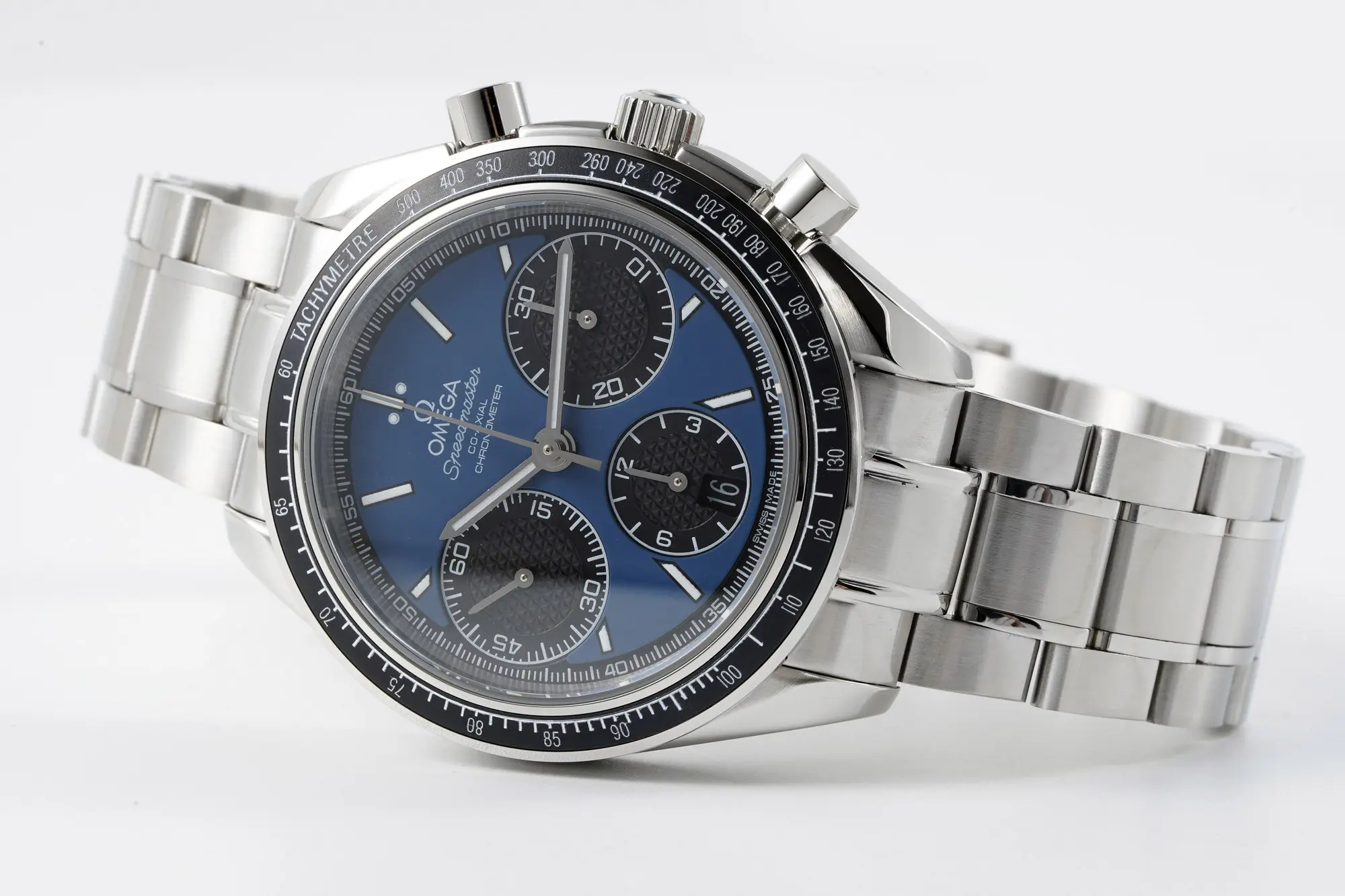 MKS Factory Omega Speedmaster 326.32.40.50.06.001 Blue Chronograph – Premium VSF Watches - 图片 5