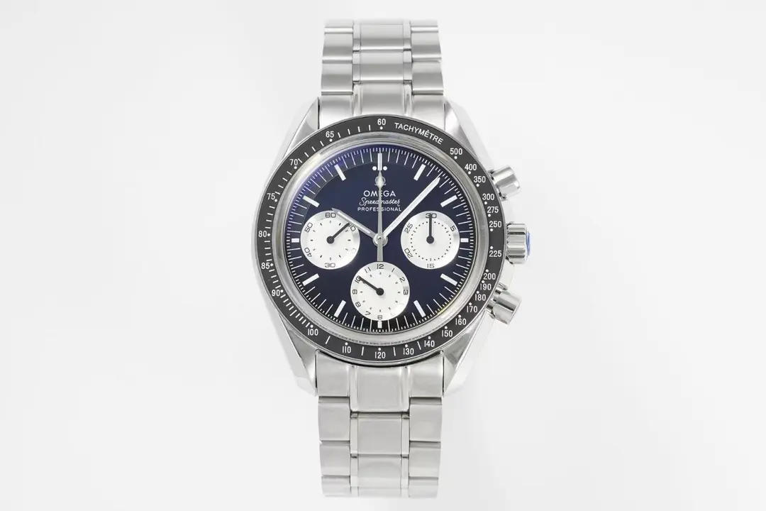 MKS Factory Omega Speedmaster 9300 Blue Dial Steel – Premium VSF Watches