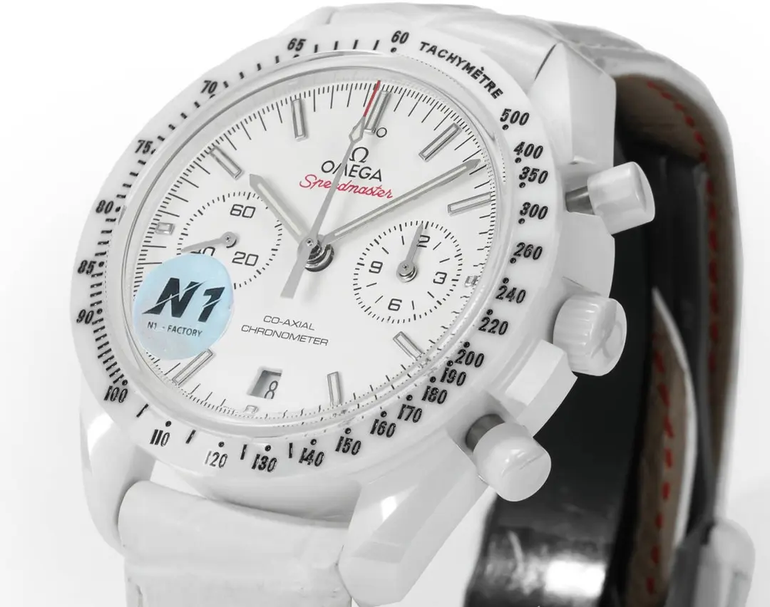 MKS Factory Omega Speedmaster Dark Side of the Moon White Ceramic VSF Luxury Watch - 图片 3
