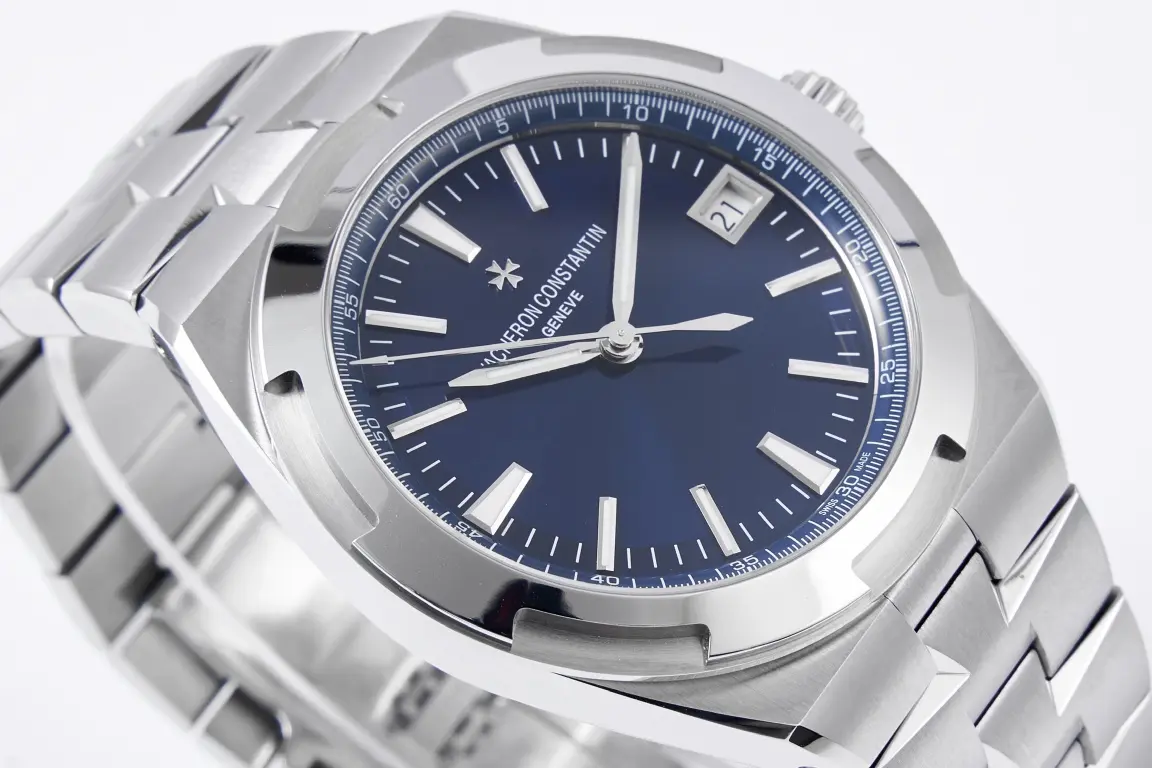 MKS Factory Vacheron Constantin Overseas 4500V Series – Blue Dial, Stainless Steel Super Clone Watch, Best Replica, 41mm - 图片 3