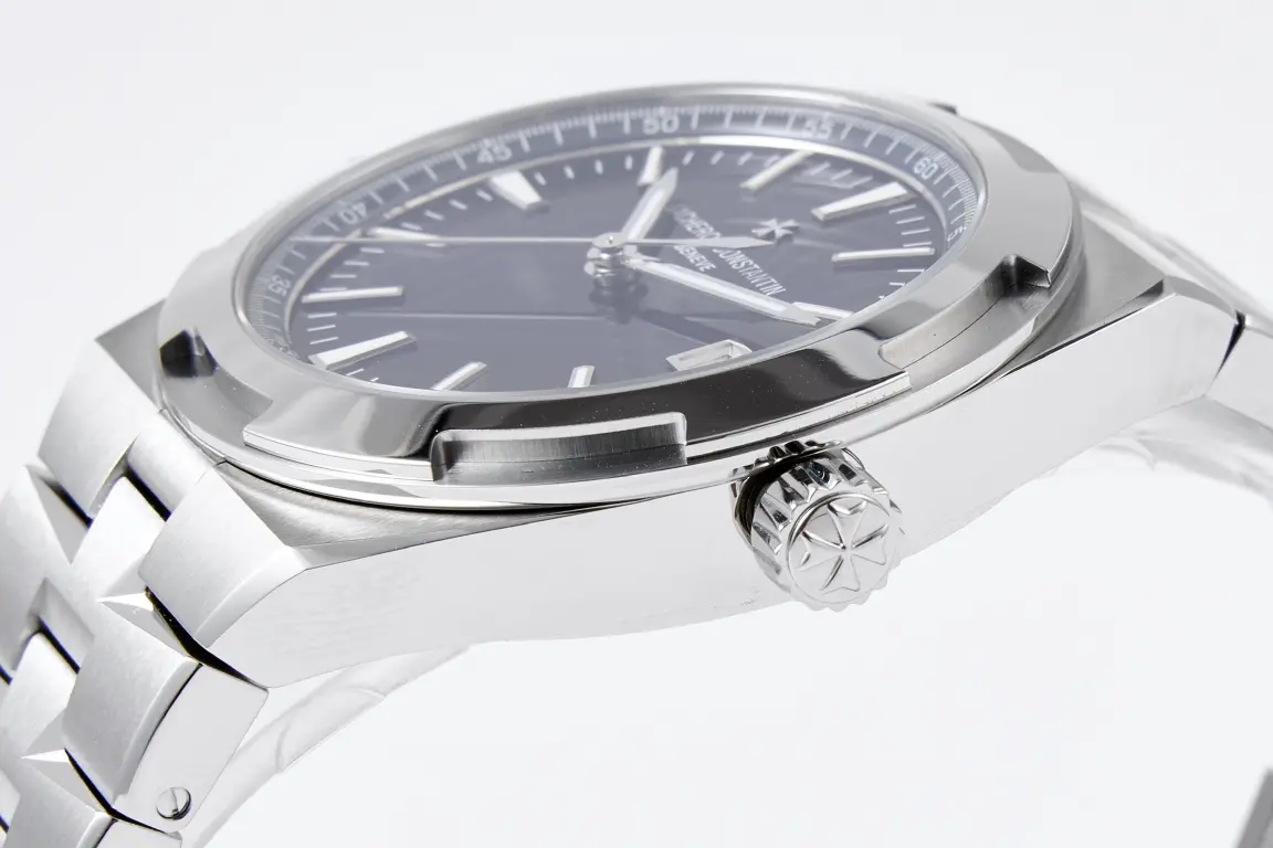MKS Factory Vacheron Constantin Overseas 4500V Series – Blue Dial, Stainless Steel Super Clone Watch, Best Replica, 41mm - 图片 7
