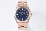 MKS Factory Vacheron Constantin Overseas 4500V Series – Rose Gold Case, Blue Dial, Automatic Super Clone Watch – Best Replica Quality