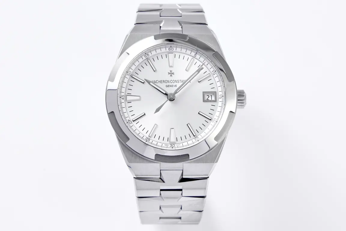MKS Factory Vacheron Constantin Overseas 4500V Series – Silver Stainless Steel Automatic Watch with Date Display – Best Super Clone Watch