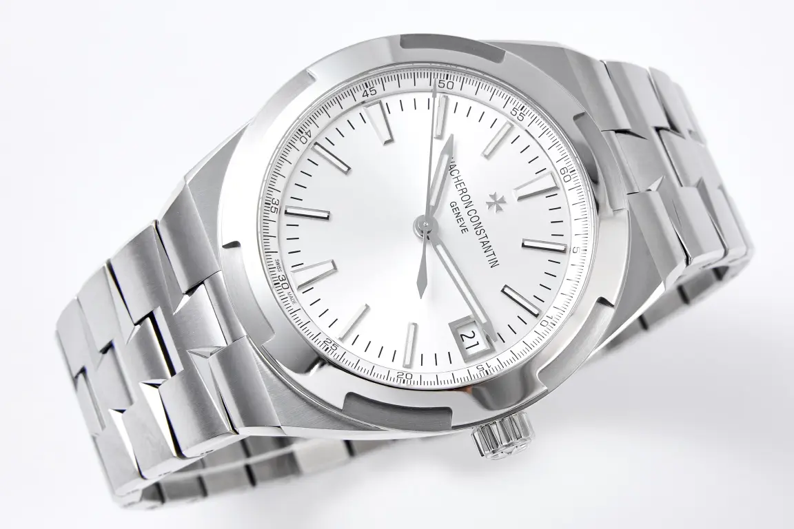MKS Factory Vacheron Constantin Overseas 4500V Series – Silver Stainless Steel Automatic Watch with Date Display – Best Super Clone Watch - 图片 6