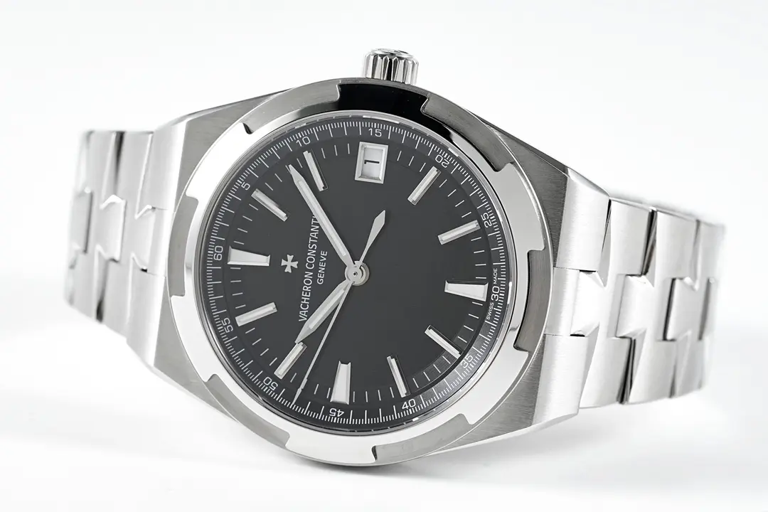 MKS Factory Vacheron Constantin Overseas Automatic Watch – Black Dial, Stainless Steel Case, Rubber Strap with Interchangeable System, Top Super Clone Watches Design - 图片 2