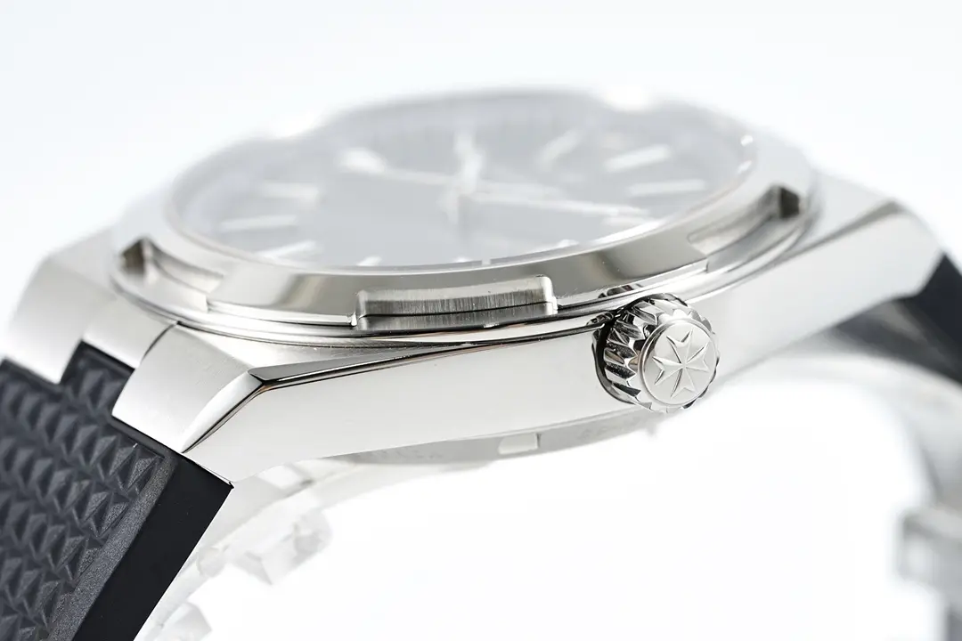 MKS Factory Vacheron Constantin Overseas Automatic Watch – Black Dial, Stainless Steel Case, Rubber Strap with Interchangeable System, Top Super Clone Watches Design - 图片 7