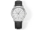MKS Factory Vacheron Constantin Traditionnelle 83520/000R-9909 Mechanical Watch – Silver Dial, Black Leather Strap, Multi-Function Automatic Super Clone Watch, Best Replica Quality