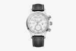 MP Factory Patek Philippe 5924G White Dial Leather Strap Super Clone Replica Watch