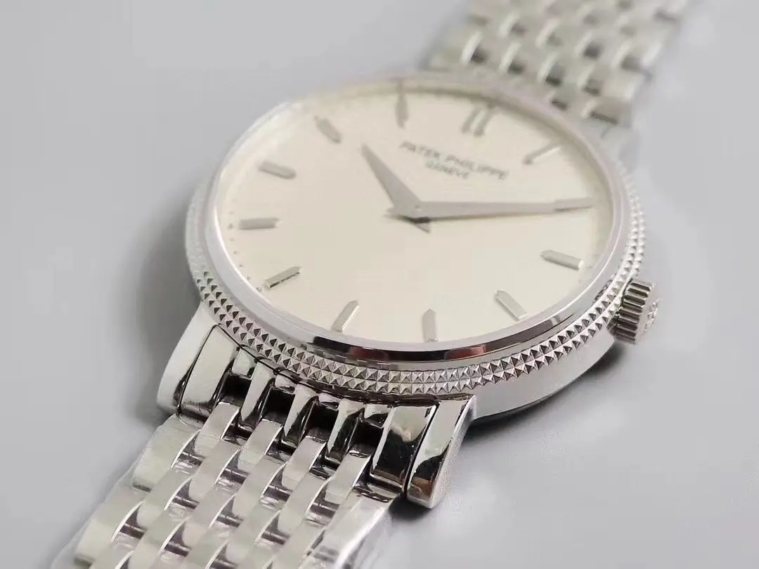 MP Factory Patek Philippe Calatrava 5120G Silver Super Clone Replica Watch - 图片 2