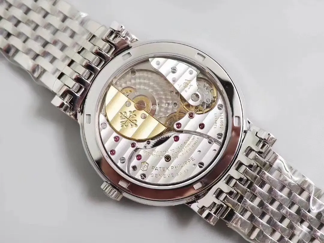MP Factory Patek Philippe Calatrava 5120G Silver Super Clone Replica Watch - 图片 8