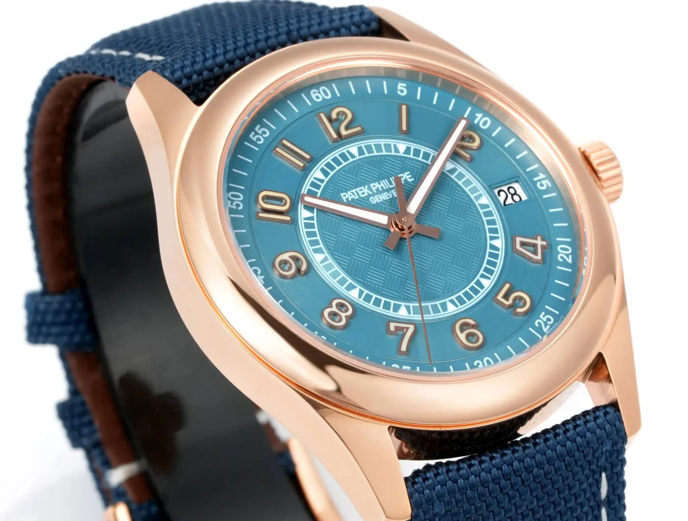 MP Factory Patek Philippe Calatrava PP6007 Blue Dial Rose Gold Super Clone Replica Watch – Premium Super Clone Watches - 图片 5