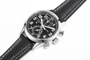 MP Factory Patek Philippe Complications 5924G Black Leather Super Clone Replica Watch