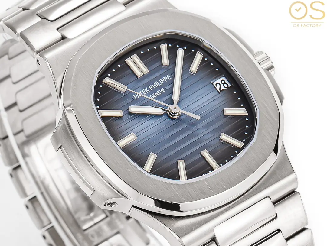 MP Factory Patek Philippe Nautilus 5711 Steel Blue Dial Super Clone Replica Watch - 图片 4
