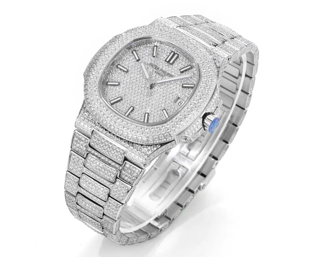 MP Factory Patek Philippe Nautilus 5719/10G White Gold Super Clone Replica Watch - 图片 2