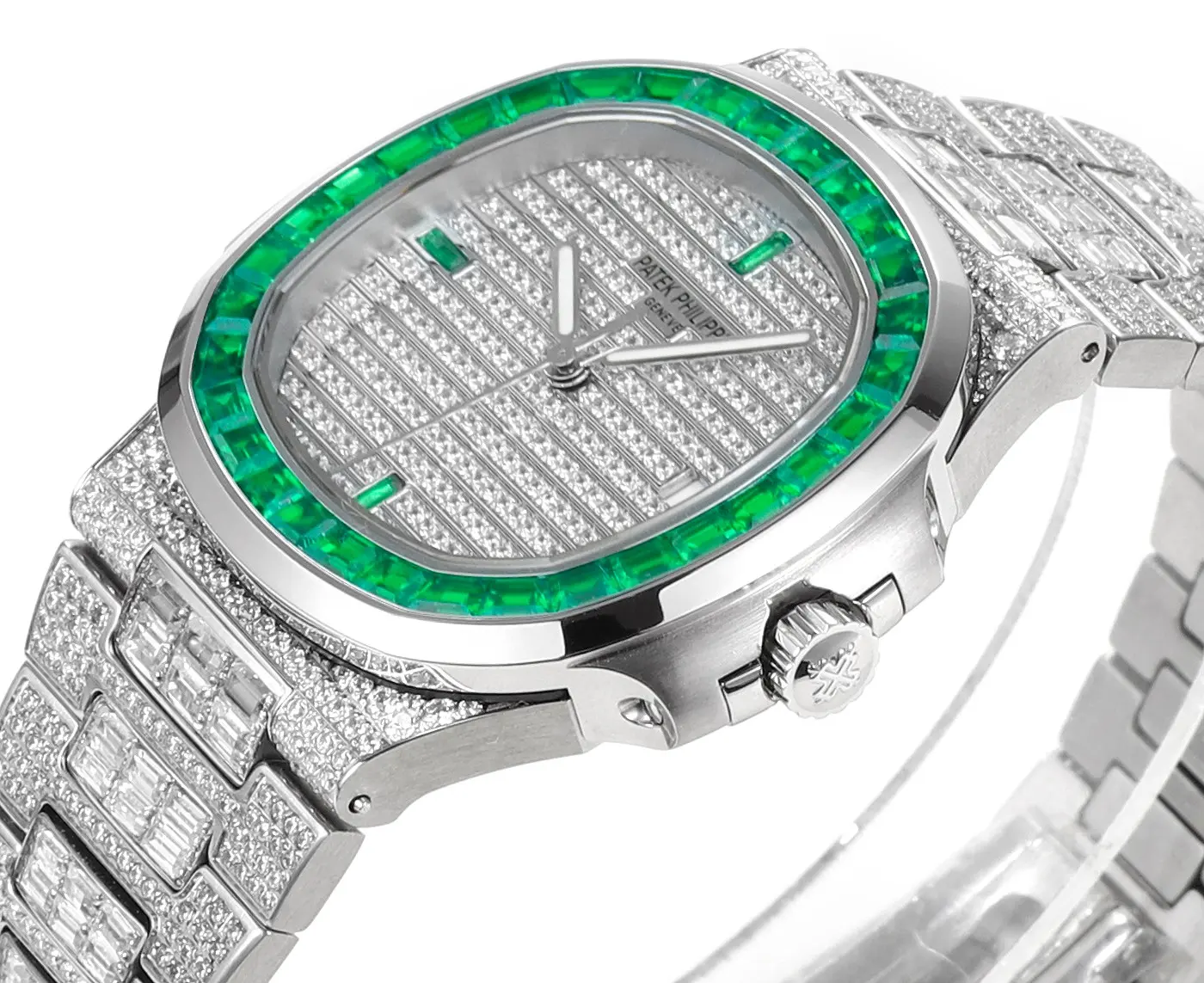 MP Factory Patek Philippe Nautilus 5719 Platinum Super Clone Replica Watch - 图片 4