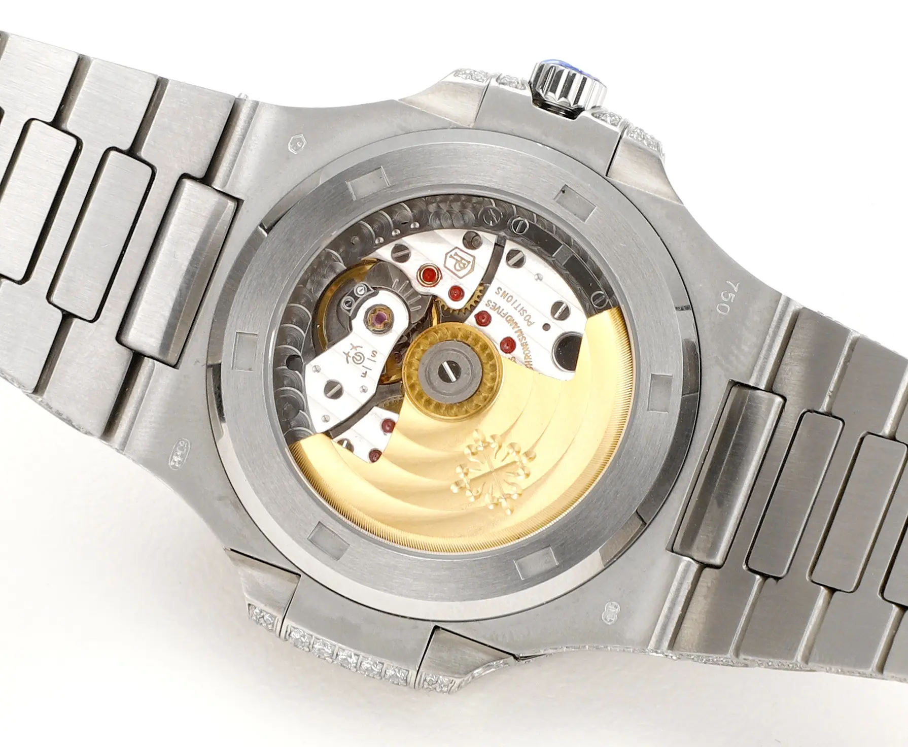 MP Factory Patek Philippe Nautilus 5719 Platinum Super Clone Replica Watch - 图片 8
