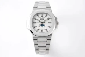 MP Factory Patek Philippe Nautilus 5726/1A Silver Super Clone Replica Watch