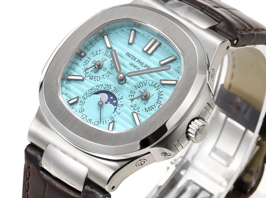MP Factory Patek Philippe Nautilus 5740/1G Blue Super Clone Replica Watch - 图片 4