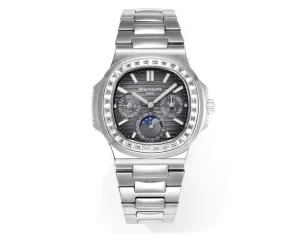 MP Factory Patek Philippe Nautilus 5740/1G Grey Dial Super Clone Replica Watch