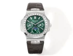 MP Factory Patek Philippe Nautilus 5740 Green Super Clone Replica Watch