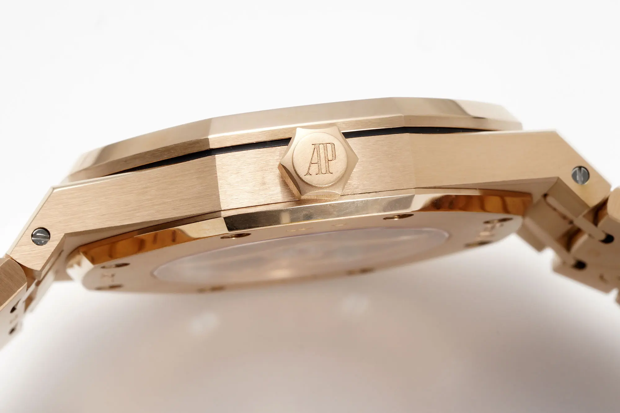 OM Factory Audemars Piguet Royal Oak Offshore 15407ST Rose Gold Skeleton Super Clone Watch – Premium Replica - 图片 7