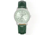 OM Factory Breitling Navitimer Automatic Green Leather – Super Clone Watch