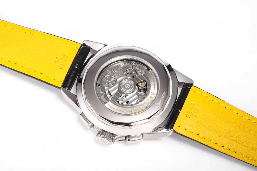 OM Factory Breitling Premier B25 White Dial Black Leather – Super Clone Luxury Watch - 图片 4